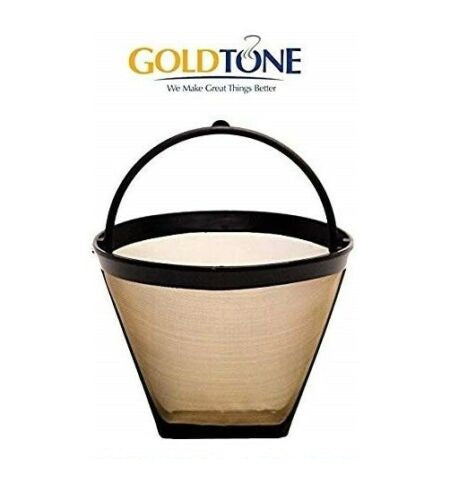 Stainless Steel Reusable No. 4 Cone Coffee Filter Basket – Terra